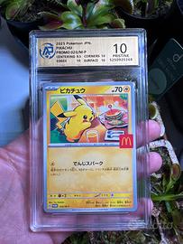 Carta Pokemon Esclusiva Pikachu MacDonald jap 2025