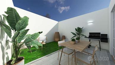 Nuovo trilocale con cortile privato e ingresso ind