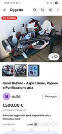 aspirapolvere a vapore
