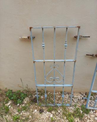 grate per finestra in  ferro zincato 