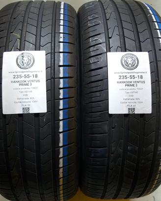 2 GOMME 235 55 18 HANKOOK A73937