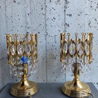 Lampadario Swarovski + 2 lampade da comodino