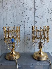 Lampadario Swarovski + 2 lampade da comodino