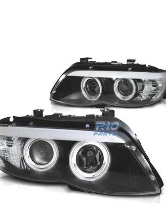 FARI XENO BMW X5 E53 03-06 D2S CCFL NERI