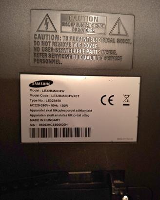 TV Samsung 32” LCD HD
