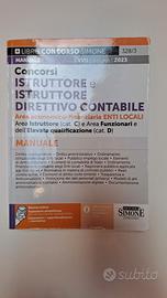 Libro Concorso Simone - Istruttore contabile