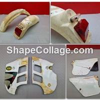 KIT PLASTICHE KTM GS 125 1991 1992 MX