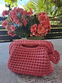 BORSETTA CLUTCH UNCINETTO HANDMADE