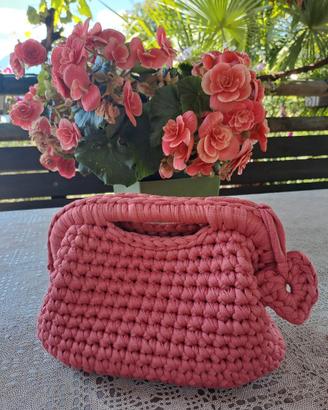 BORSETTA CLUTCH UNCINETTO HANDMADE