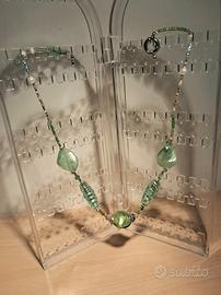 Collana in vetro di Murano