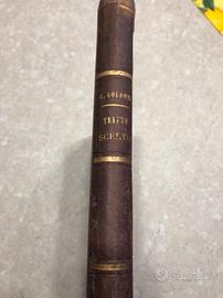 Libro primi 900 commedie Carlo Goldoni