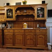 Mobili soggiorno in pino massello naturale