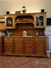 Mobili soggiorno in pino massello naturale