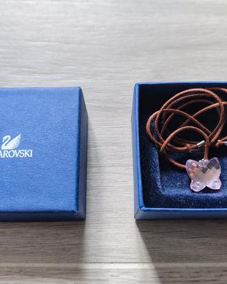 Swarovski Ciondolo Rosa Farfalla 