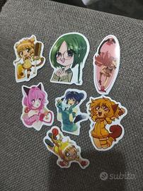 Adesivi Tokyo mew Mew berry Lory mina Paddy