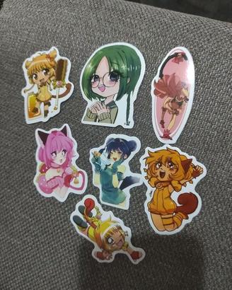 Adesivi Tokyo mew Mew berry Lory mina Paddy