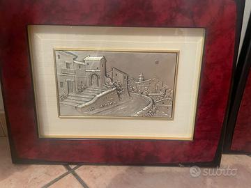 Quadri in argento Alliani