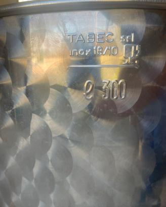 Botte acciaio inox 300 litri