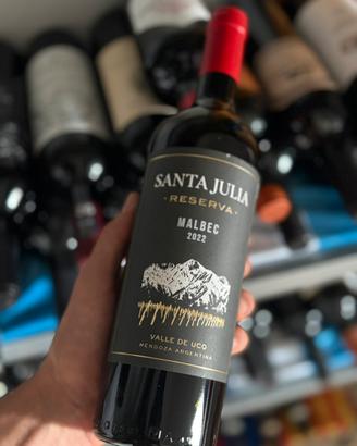Vino Argentino Santa julia Reserva
