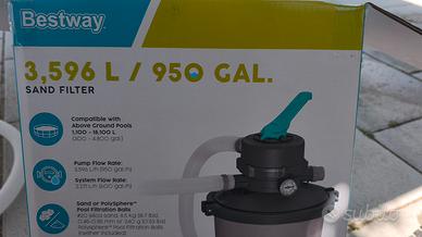 filtro Bestway sabbia o sfere da 3596 litri