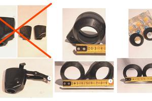 Magura Ceriani Marzocchi - lotto parti in gomma