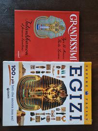 Tris di libri su: Egizi -Tutankhamon-Cleopatra