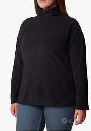 Felpa Pile Columbia Nera Nuova tg XL Unisex