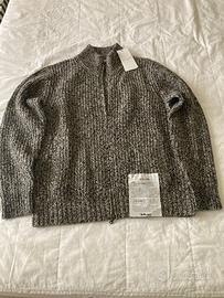 Cardigan Ballantyne collezione RAW 100% cachemire