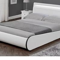letto simil pelle 