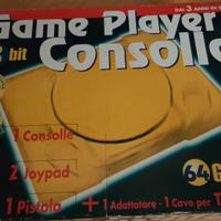 Game Player Console Vintage 8 bit