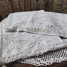 Asciugamani Vintage Ricamati 