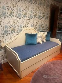 letto singolo più un letto estraibile