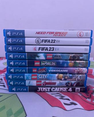 Bundle 9 giochi ps4