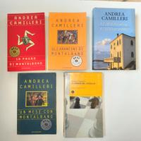 Lotto di 5 libri dell'autore Andrea Camilleri.  -