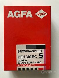 carta fotografica AGFA Brovira Speed 310 RC 5 glos