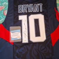 Maglia USA Kobe Bryant autografata con COA