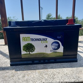 Batteria sei servizi per camper, nuova