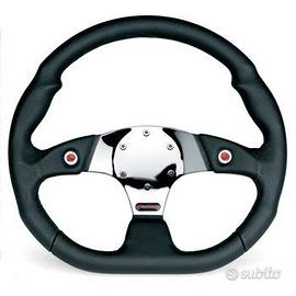 Volante auto tuning vera pelle SIMONI Racing