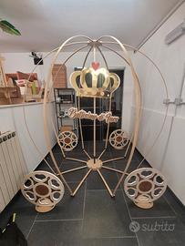 carrozza scenografica di principessa