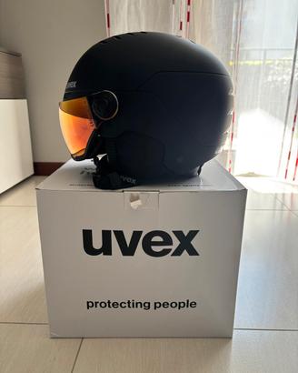 Casco sci uvex taglia M-L