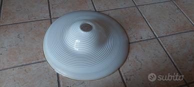 Plafoniera lampadario in vetro 