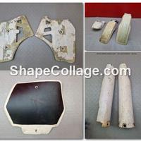 KIT PLASTICHE KTM MX 125 1986 1985 GS 1984