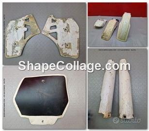 KIT PLASTICHE KTM MX 125 1986 1985 GS 1984