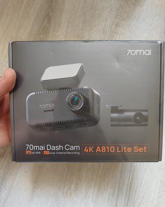 70mai Dash Cam 4K A810 lite set DVR 