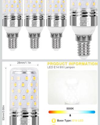 Lampadine led e 27 San Glory