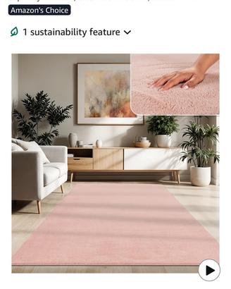 Tappeto rosa