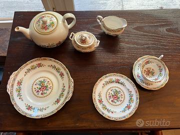 SERVIZIO DA TE' IN PORCELLANA "MING ROSE" X12