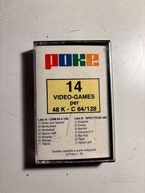 Videogioco C64/spectrum, POKE, 14 video-games