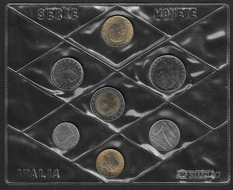 Italia - set fior di conio 7 monete 1985