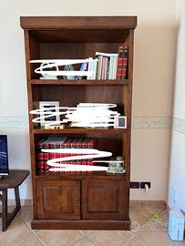 Librerie legno noce